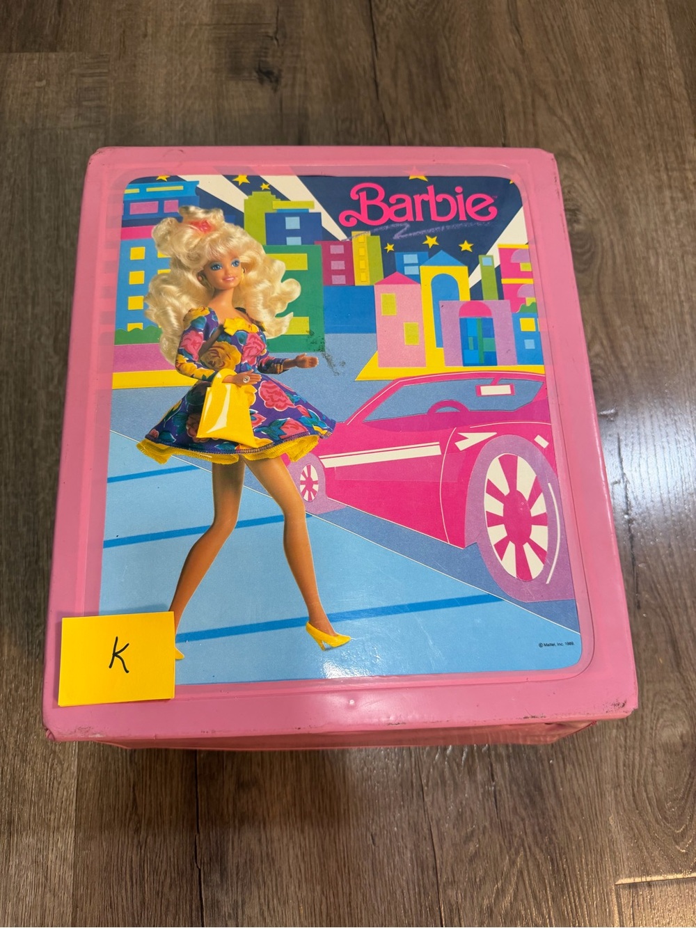 Barbie Pink Play Case with Multicolor Graphic